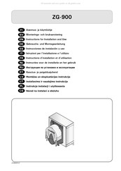 Thomas ZG-900 Instructies