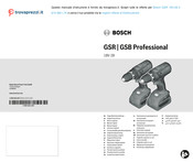 Bosch Professional GSR 18V-28 Oorspronkelijke Gebruiksaanwijzing
