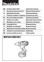 Makita BDF441 Gebruiksaanwijzing