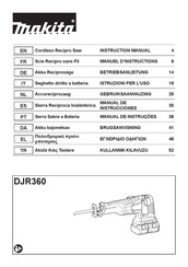 Makita DJR360 Gebruiksaanwijzing