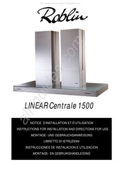 ROBLIN LINEAR Centrale 1500 Montage- En Gebruikshandleiding