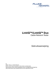 Fluke Networks LinkIQ Gebruiksaanwijzing