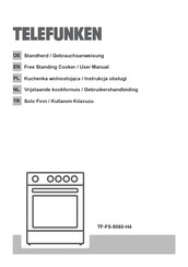 Telefunken TF-FS-5060-H4 Gebruikershandleiding