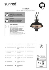 Sunred RSH16 Handleiding