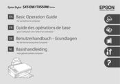 Epson Stylus SX510W Series Basishandleiding