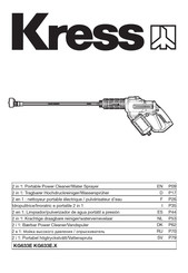 KRESS KG633E Handleiding