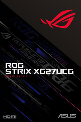 ASus ROG STRIX XG27UCG Gebruikershandleiding
