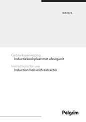 Pelgrim IKR3073F/P01 Gebruiksaanwijzing