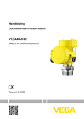 Vega VEGABAR 82 Handleiding