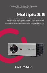 Overmax Multipic 3.5 Handleiding
