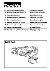Makita BHR240 Gebruiksaanwijzing