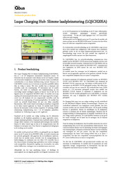 Qbus Luqas Charging Hub Producthandleiding
