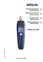 Wohler SC 660 Gebruiksaanwijzing