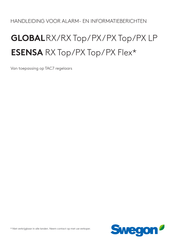 Swegon GLOBAL PX LP Handleiding