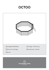 VALCKE Exterior Living Gardipool OCTOO 420 Montagehandleiding