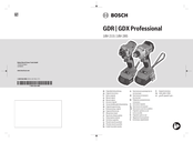 Bosch GDX Professional 18V-285 Oorspronkelijke Gebruiksaanwijzing