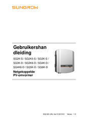 Sungrow SG3K-S Gebruikershandleiding