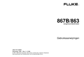 Fluke 867B Gebruiksaanwijzingen