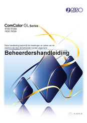 Riso ComColor GL 9730R Beheerhandleiding