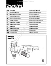Makita DA4030 Gebruiksaanwijzing