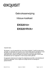 Exquisit EKS201RVA+ Gebruiksaanwijzing