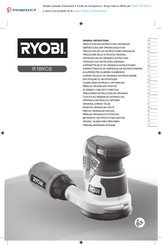 Ryobi R18 ROS-0 Vertaling Van De Originele Handleiding