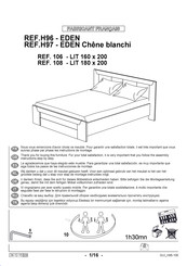 Gautier Gami EDEN H97 Montage-Instructies