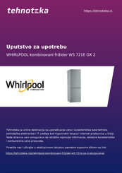 Whirlpool W5 721E OX 2 Handleiding