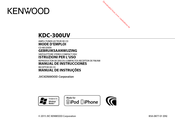 Kenwood KDC-300UV Gebruiksaanwijzing