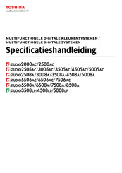 Toshiba e-STUDIO4508LP Handleiding