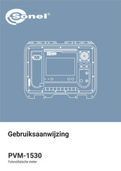 Sonel PVM-1530 Gebruiksaanwijzing