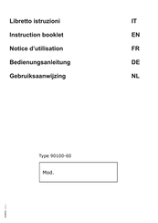 Fratelli Onofri 90100-60 Gebruiksaanwijzing