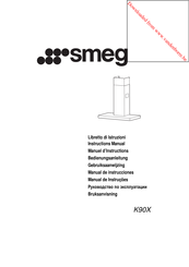 Smeg K90X Gebruiksaanwijzing