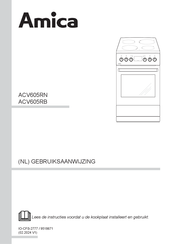 Amica ACV605RN Gebruiksaanwijzing
