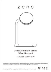 ZENS Aluminium Office Charger 2 Gebruikershandleiding
