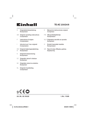 EINHELL 40.104.60 Originele Handleiding