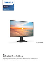 Philips 22E1N1100LA Gebruikershandleiding