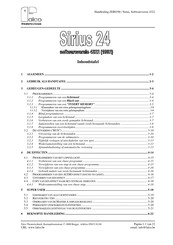 Zero 88 Sirius 24 Handleiding