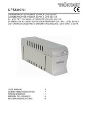 Velleman UPS600N1 Gebruikershandleiding