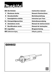Makita GD0602 Gebruiksaanwijzing