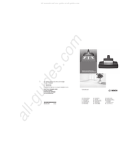 Bosch Turbobrush Gebruiksaanwijzing