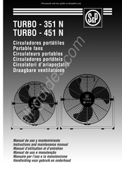 S&P TURBO-351 N Handleiding Voor Gebruik En Onderhoud