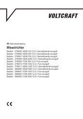 VOLTCRAFT 2796905 Gebruiksaanwijzing