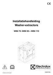 Electrolux Professional WB6-110 Installatiehandleiding