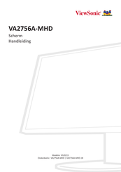 ViewSonic VA2756A-MHD Handleiding