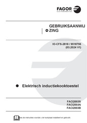 Fagor FACI2003N Gebruiksaanwijzing