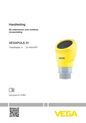 Vega VEGAPULS 31 Handleiding