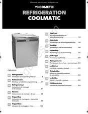 Dometic COOLMATIC CRD0050 Montagehandleiding En Gebruiksaanwijzing