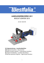 Westfalia 96 30 49 Handleiding