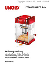 Unold 48535 Gebruiksaanwijzing